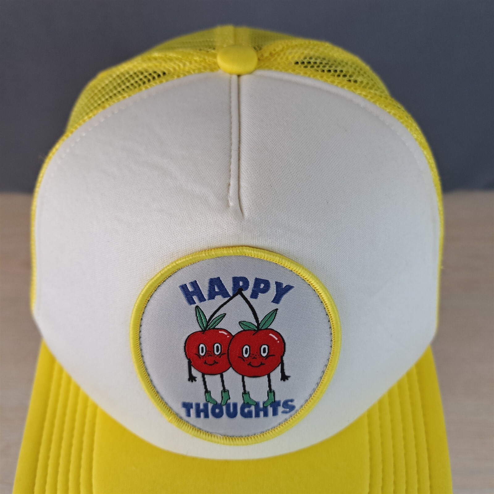 AMERICAN EAGLE HAPPY THOUGHTS ADJUSTABLE TRUCKER/… - image 8