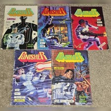 Rare HTF Punisher Limited Series 1 2 3 4 5 MX VID 1986 Mike Zeck Foreign Variant