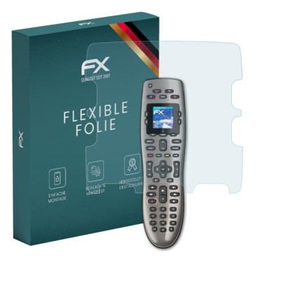 atFoliX 3x Folie für Logitech Harmony 650 Remote Schutzfolie klar&flexibel