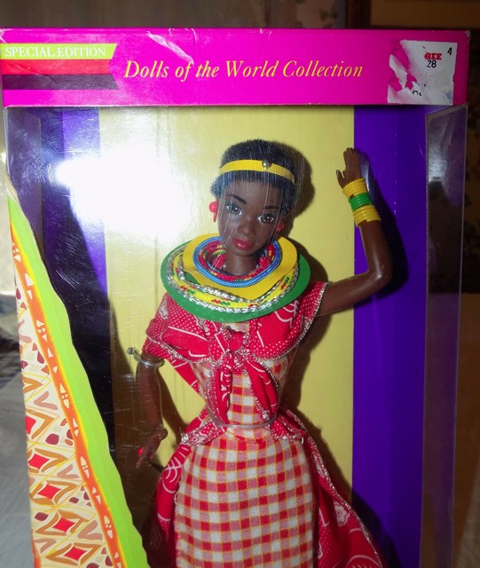 Kenyan Barbie Doll Dolls of The World Collection 11181 SE 1993 Mattel