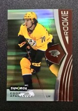 2023-24 Upper Deck Synergy Hockey #120 EGOR AFANASYEV Rookie Base Red