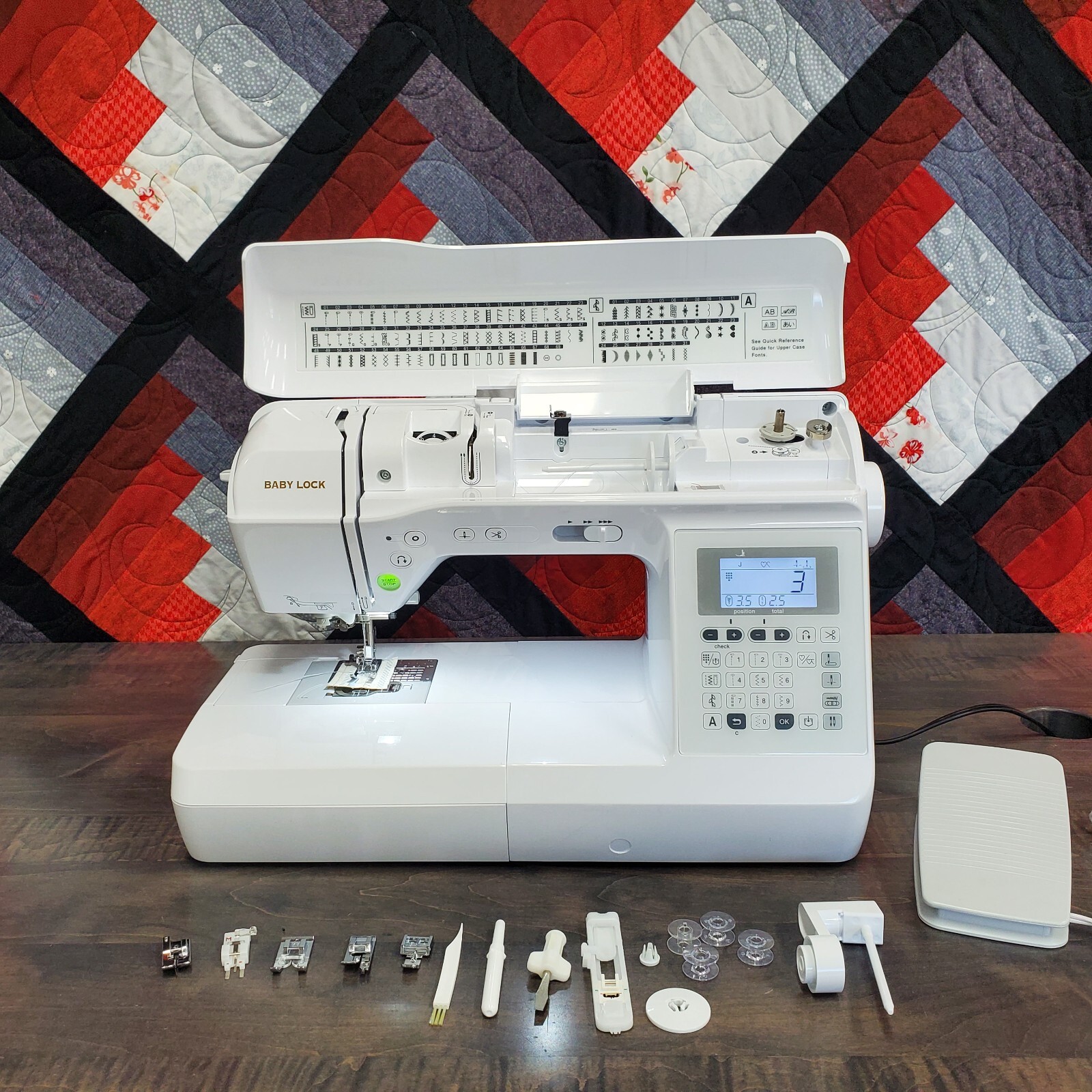 Babylock Presto II BLMPR2 Computerized Sewing Machine Lightly Used