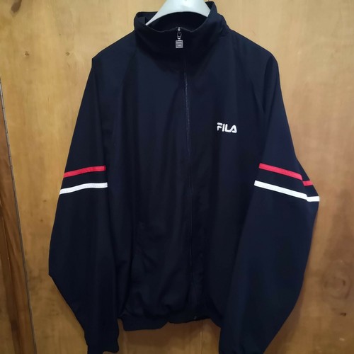 rare vintage FILA track jacket Black 