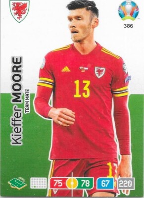 Panini Karte - Euro 2020 - Wales - Kieffer Moore - Nr.386