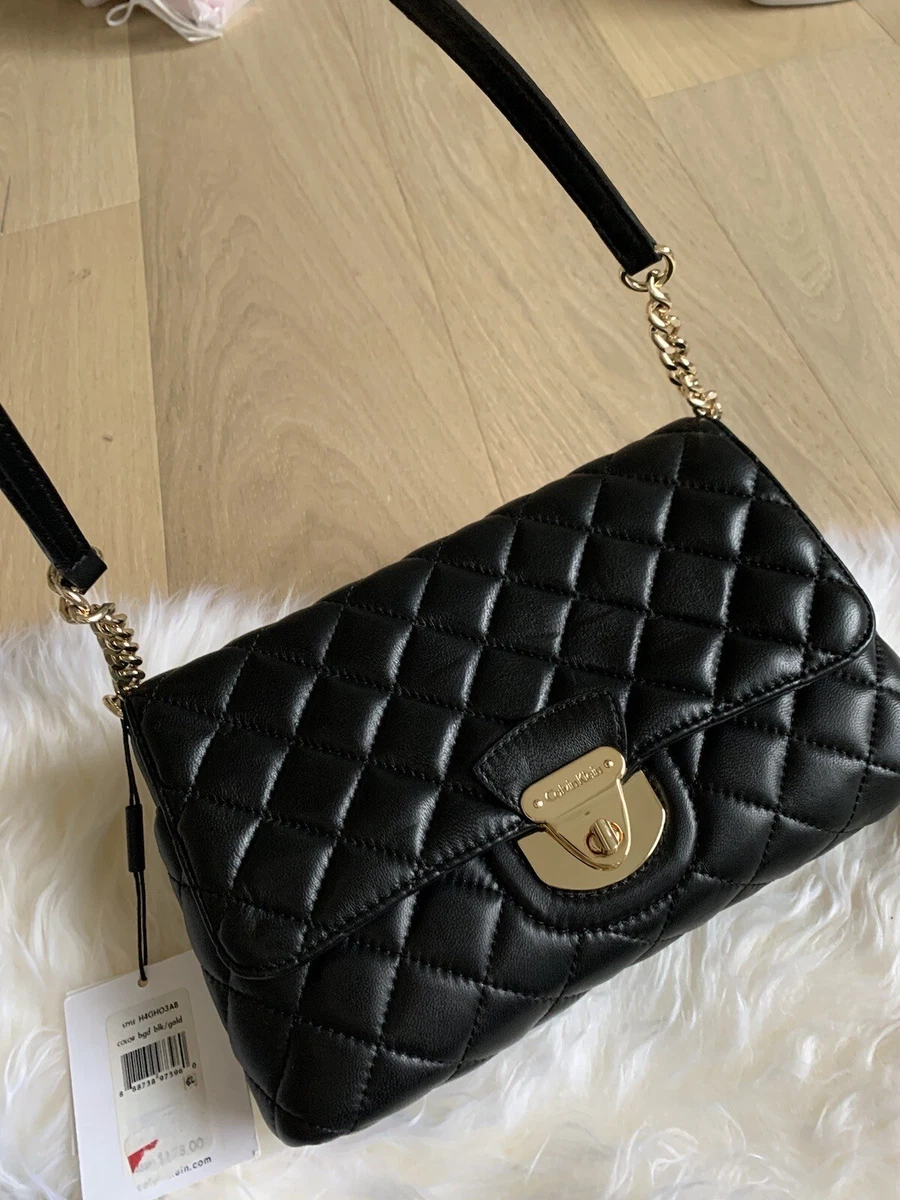 Calvin klein quilted handbag new arrivals