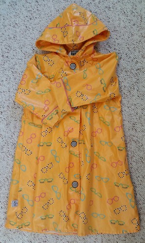 Ali Mac size 5 Yellow Girls Raincoat 