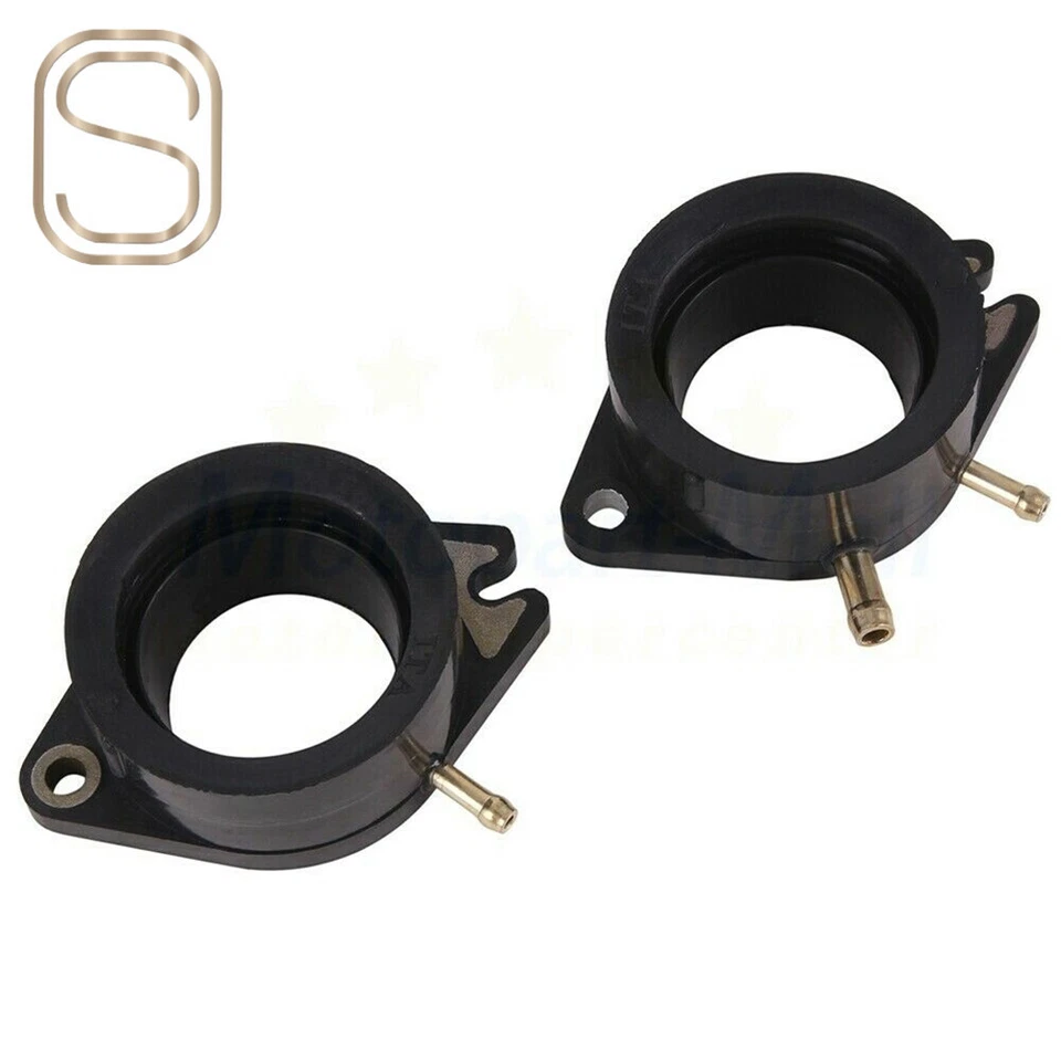 Colector de admisión de carburador bota de carburador compatible con Yamaha Virago XV700 XV750 XV920 XV1100 Foto 3 de 4