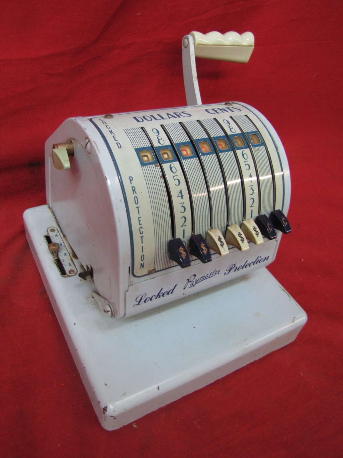 Vintage Working Paymaster Check Writer X550 eBay