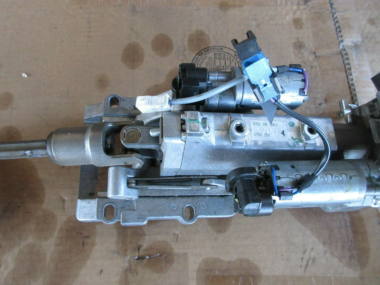 Ferrari California - Steering Column Assembly With Key - P/N 236210