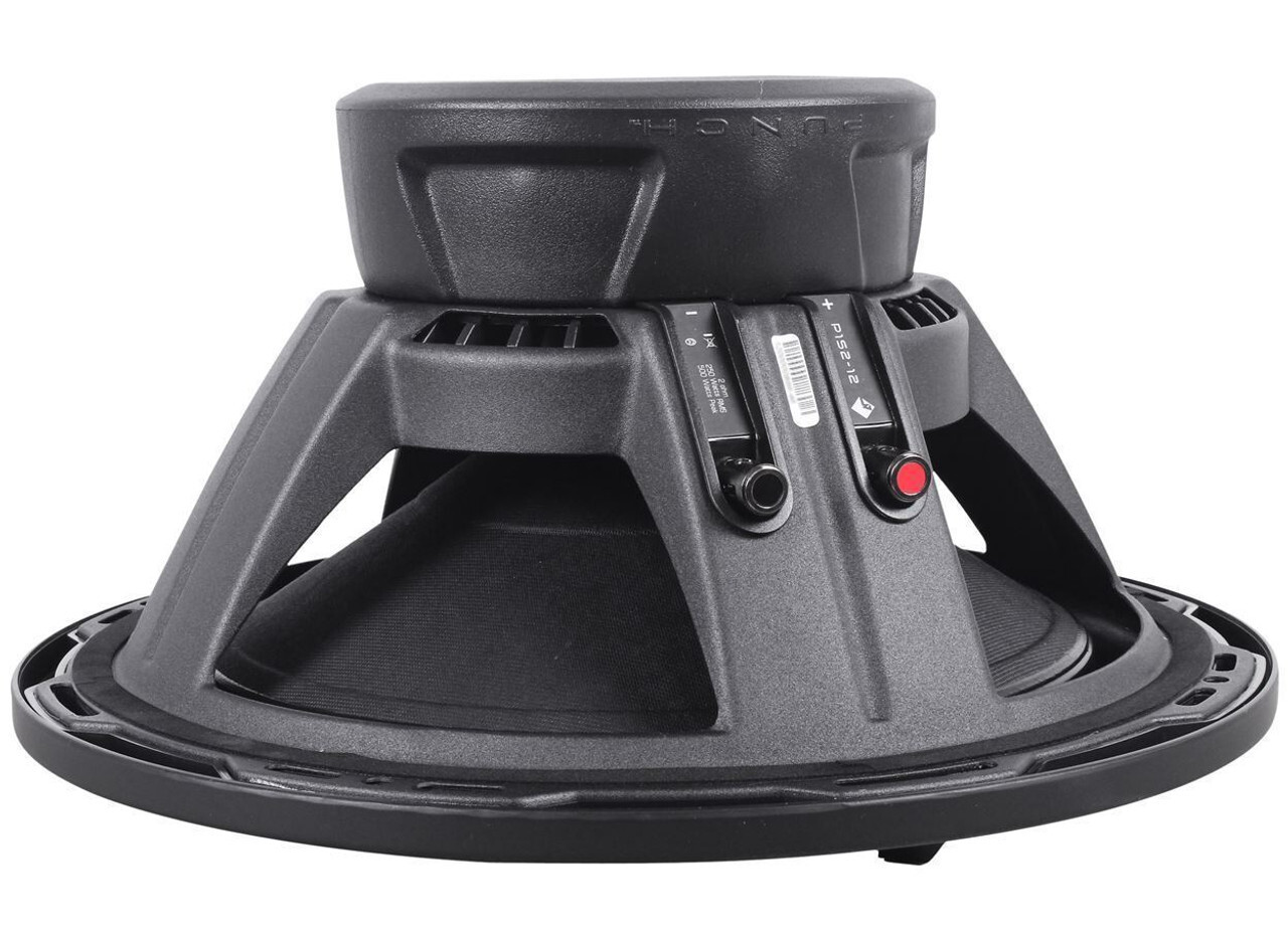 2x Rockford Fosgate Punch P1S2-12 12" 1000W 2-Ohm Car Audio Subwoofers