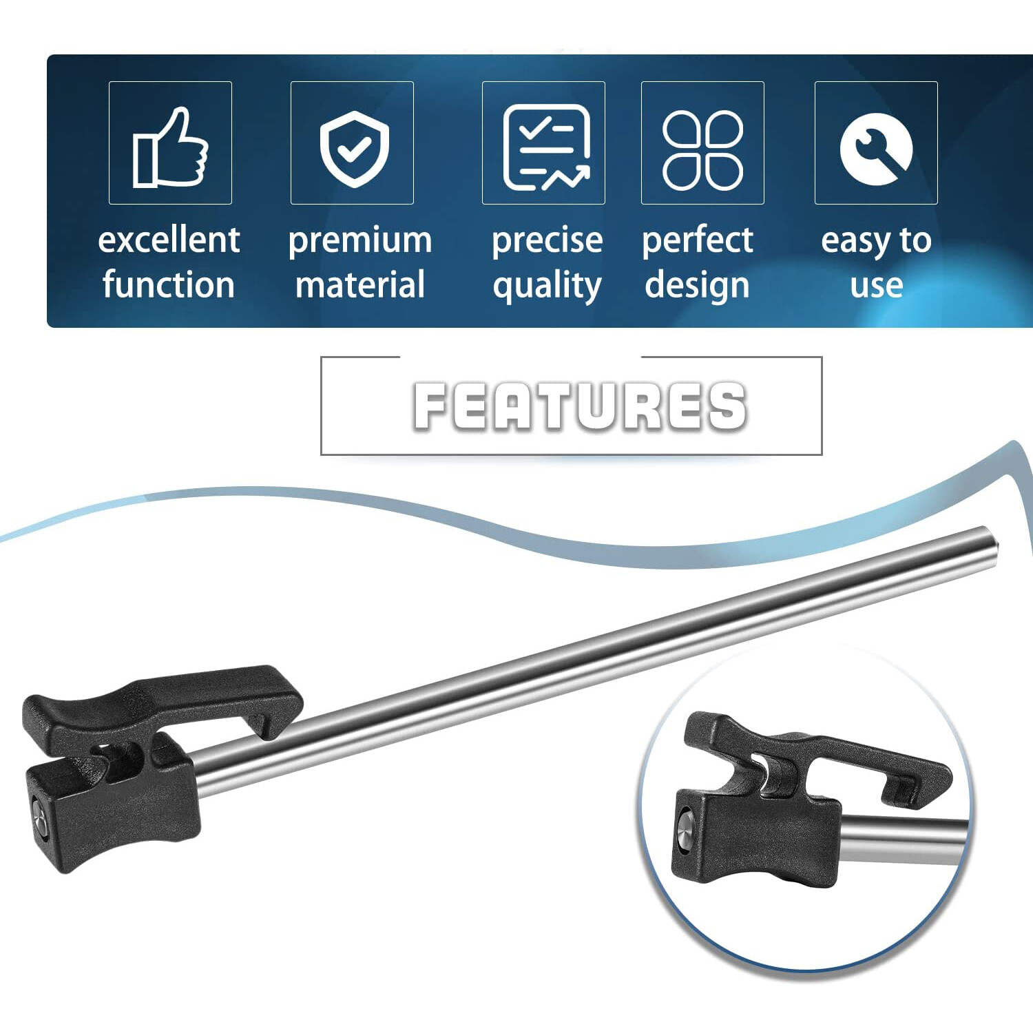 432453 Outboard Tilt Lock Pin for Mercury Yamaha Johnson Evinrude Outboards