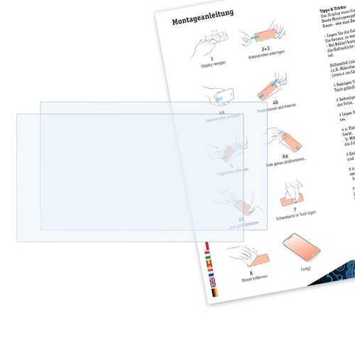 Bruni 2x Proteggi Schermo per HP Notebook 14 Pellicola Protettiva - 第 2/4 張圖片