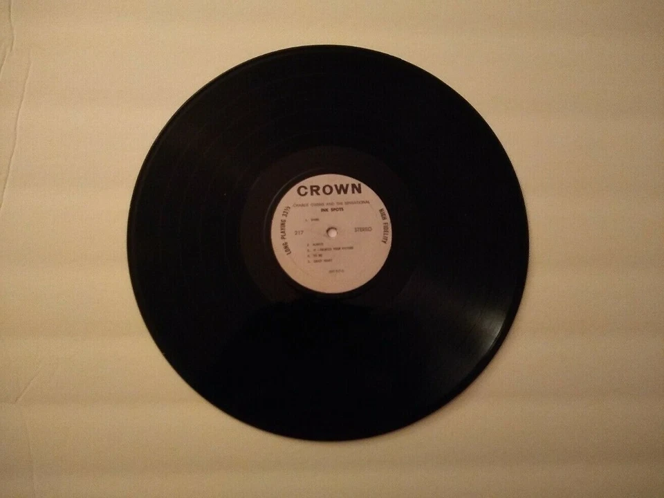 Charlie Owens and The Sensational Ink Spots VINYL LP Record #CST 217 - Image 3 of 4