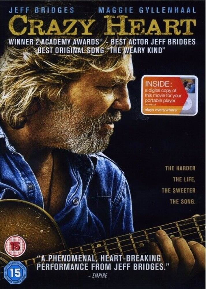 Crazy Heart DVD (2010) FREE SHIPPING