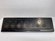 Vintage “ The Lightning Calculator “ Adding Machine Wood Base Grand Rapids MI Vintage “ The Lightning Calculator “ Adding Machine Wood Base Grand Rapids MI - Image 1