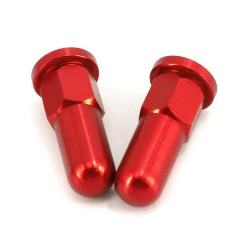 KKE 1.6 & 2.15 Nylon Rim Lock Set & Red Alu Cover Washer Fit Off-road Motorcycle - Picture 10 of 12