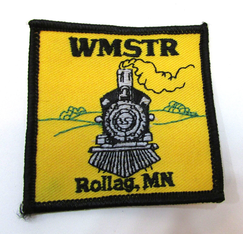 New 90s Rollag MN Western Minnesota Steam Threshers Reunion Railroad Train Patch