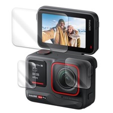Lightweight Ultra HD Tempered Glass Screen Protector for Insta360 Ace Pro Camera