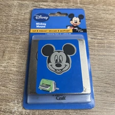 Disney Mickey Mouse Cuttlebug Die & Matching Embossing Folder 37-1713 NEW!
