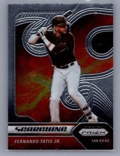 2020 Panini Prizm #S-10 Fernando Tatis Jr. Scorching Silver Prizm