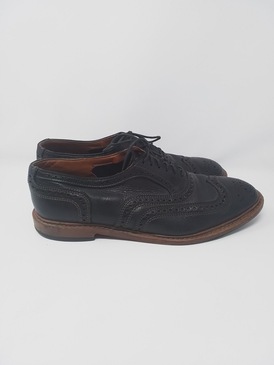 Allen Edmonds Mens Neumok 2.0 Wingtip Oxford Shoes Black  display picture 3