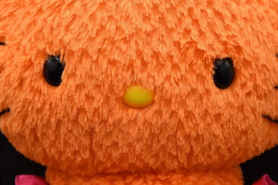 Hello Kitty Halloween Orange Plush with Dress No Bow Build a Bear BABW - Image 4 of 4