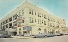 1963 Georgia Tifton Myon Hotel Coca Cola AD Vintage Autos Postcard N27