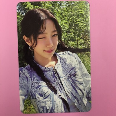 Official Kazuha Photocard Le Sserafim 2025 Season's Greeting