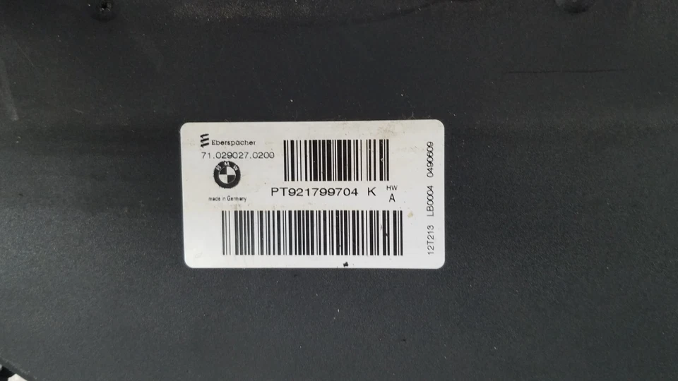 BMW M5 F10 2013 calentador ventilador motor #3439 A9 Foto 2 de 4