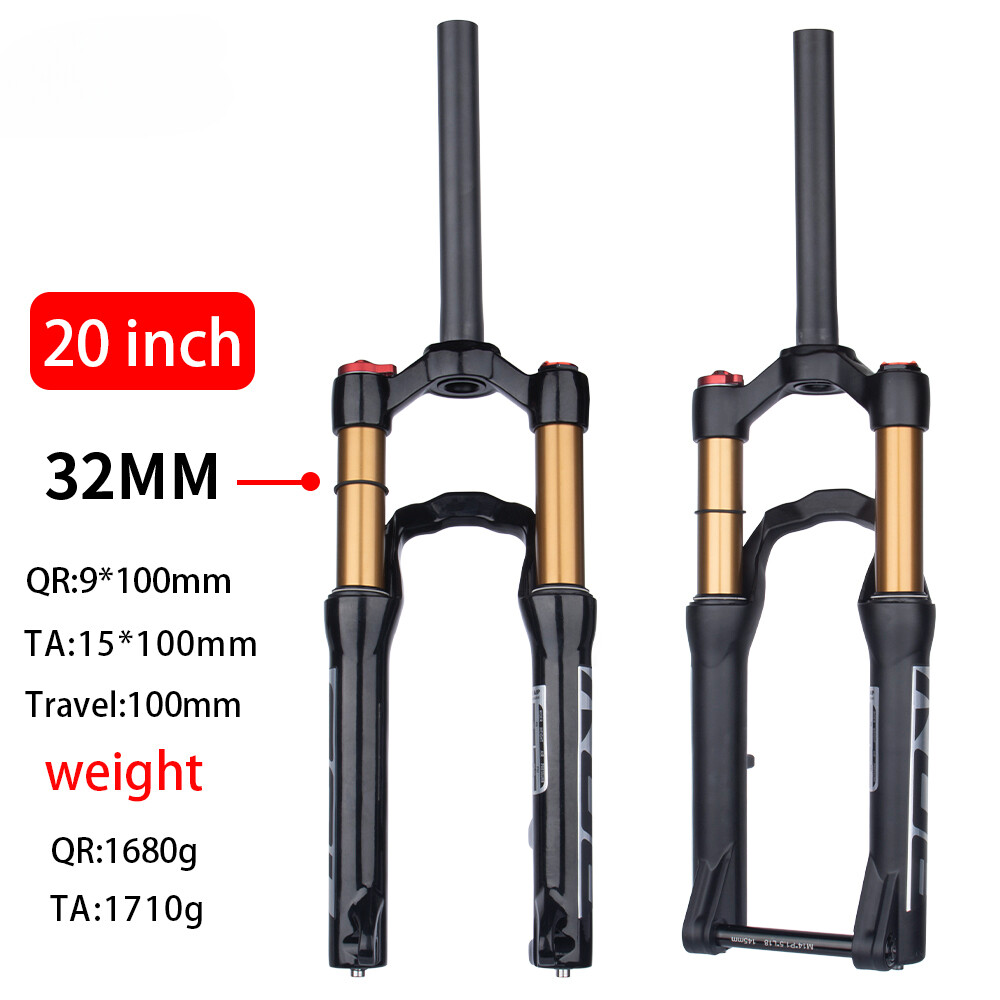 20inch Thru-Axle 100*9mm Travel 100mm Mountain Bike Front