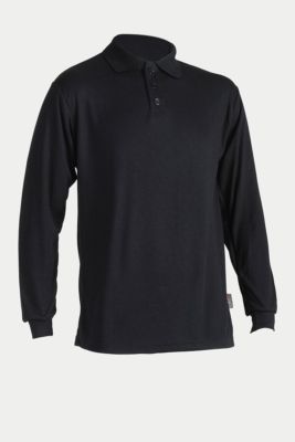 long sleeve performance polo