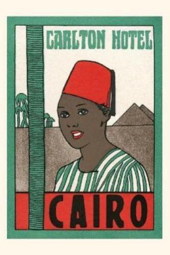 Found Image Press Vintage Journal Hotel Carlton, Cairo, Egypt (Taschenbuch) - Bild 1 von 1