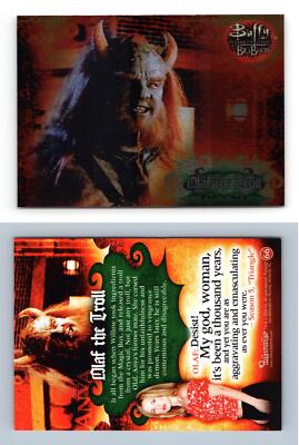 Olaf The Troll #66 Buffy The Vampire Slayer Big Bads 2004 Inkworks Trading Card