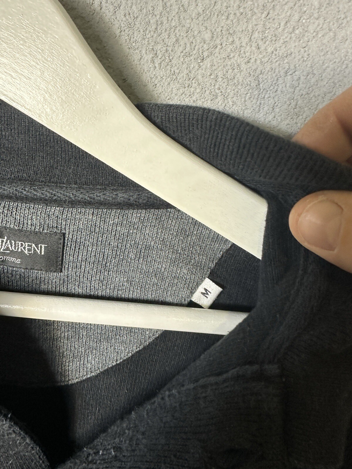 Maglione Yves Saint Laurent YSL Vintage Polo 1 4 Bottone