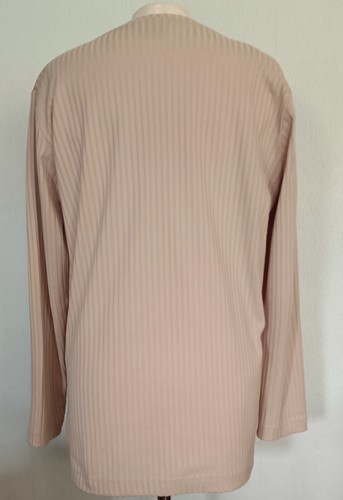 Damen Langarmshirt, Gr. 38, beige, Polyester, Linea V - Bild 6 von 7