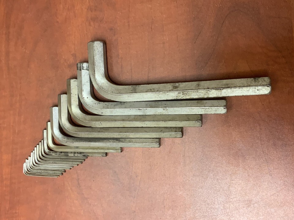 Snapon SAE Allen Wrench Set w Pouch C84 B USA. 2749212 eBay