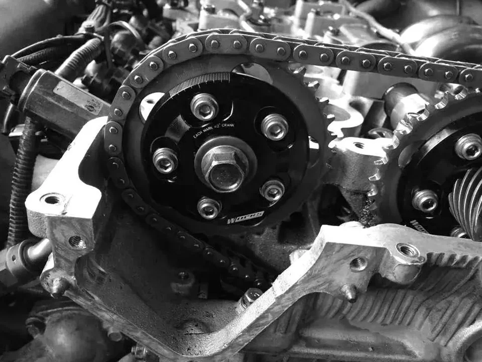 Engranaje de leva ajustable FUNCIONA (1 par) para Nissan SR20DET Silvia S13 S14 S15 Foto 4 de 4