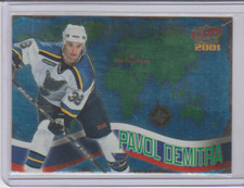 2000-01 Pacific Euro-Stars Insert #7 Pavol Demitra St Louis Blues