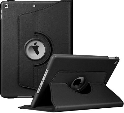 Custodia Pelle Rotante 360° Per IPad 10.2 Pollici 7ª 8ª 9ª Gen – Cover Con Stand