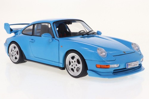 1:18 Solido - 1997 Porsche 911 (993) Clubsport Riviera Blue - Picture 8 of 11