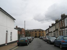 Photo 6x4 Looking eastwards along  Lysons Road towards The Grove Aldersho c2008