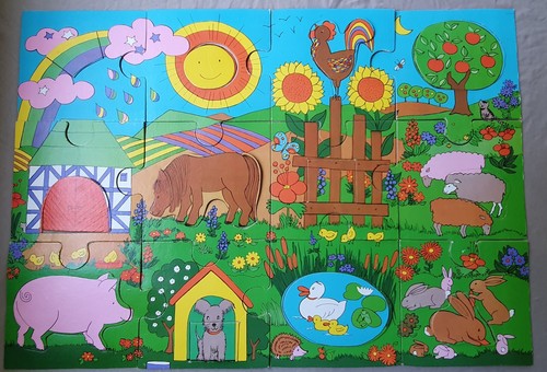Bodenpuzzel Bauernhof - Bild 2 von 3