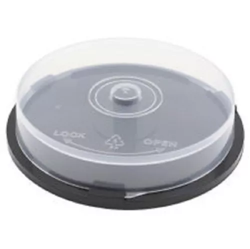 10 PCS 10-CD CAKE BOX ,SPINDLES EACH HOLDS 10 CDS - PSC100