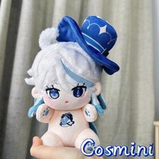 Anime Genshin Impact Furina 17cm Plush Doll Dress up Toy Plushie Game Gift