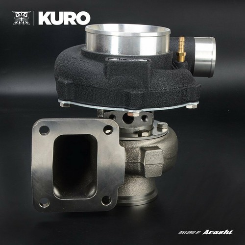 Rodamiento de bolas de cerámica KURO 4" GTX3076R Gen2 turbo 1.06 A/R T4 banda en V antisobretensión - Imagen 4 de 6