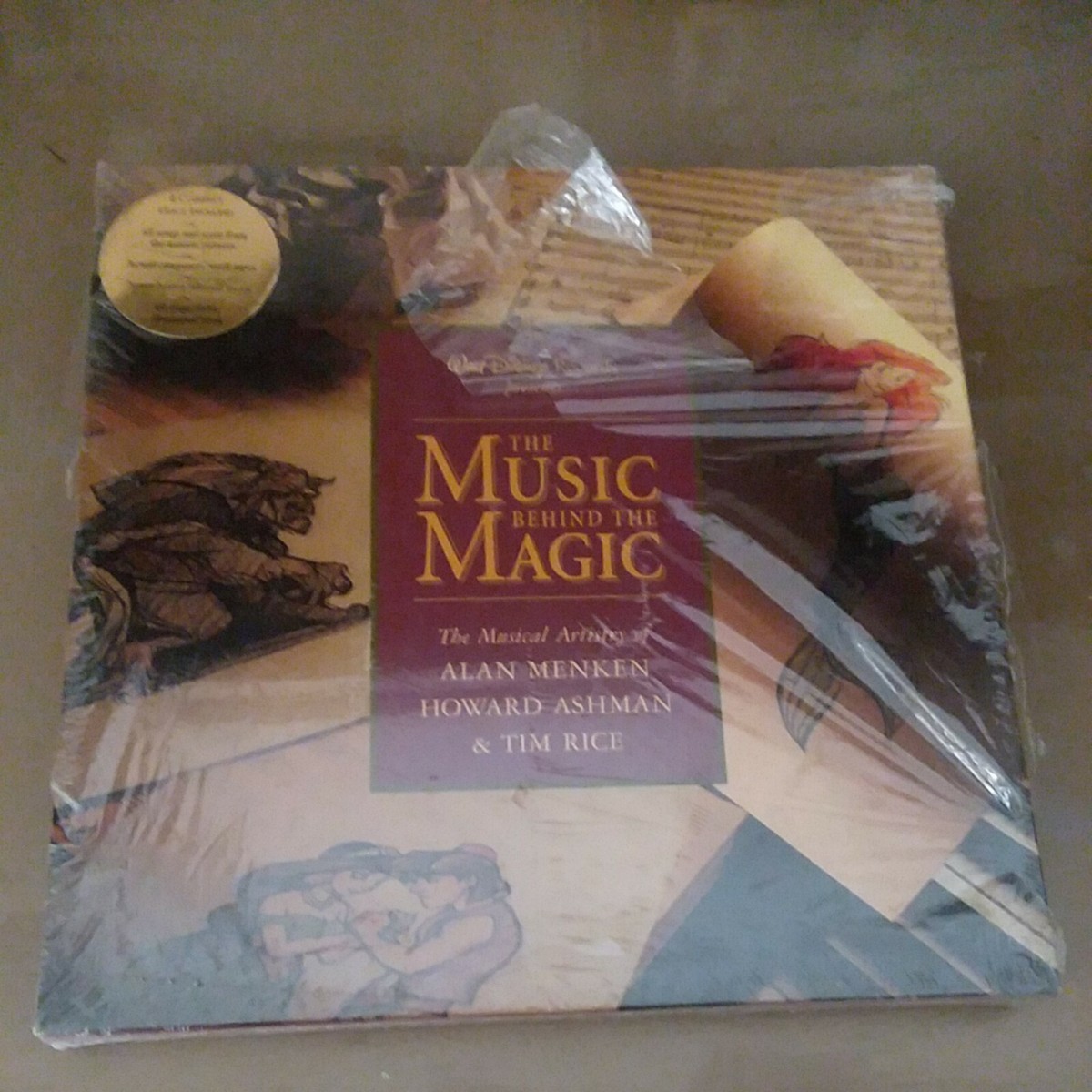 The Music Behind the Magic [Box] by Disney (CD, Nov-1994, 4 Discs