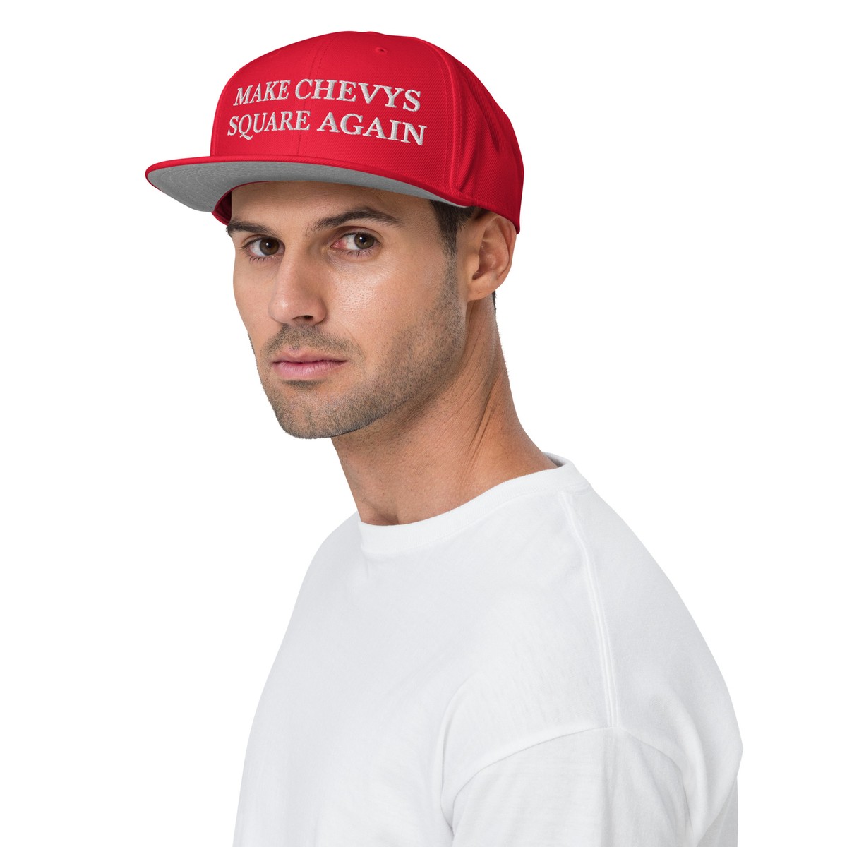 Make Chevys Square Again Snapback Hat | Chevy Squarebody