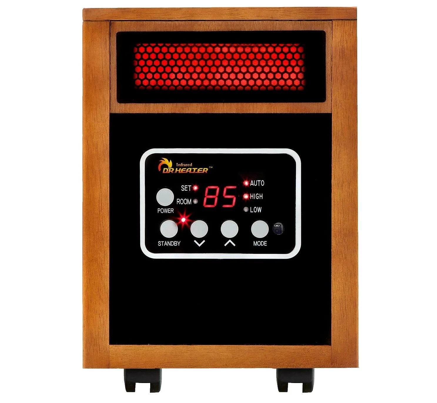 Casa de infrarrojos negras hornos central