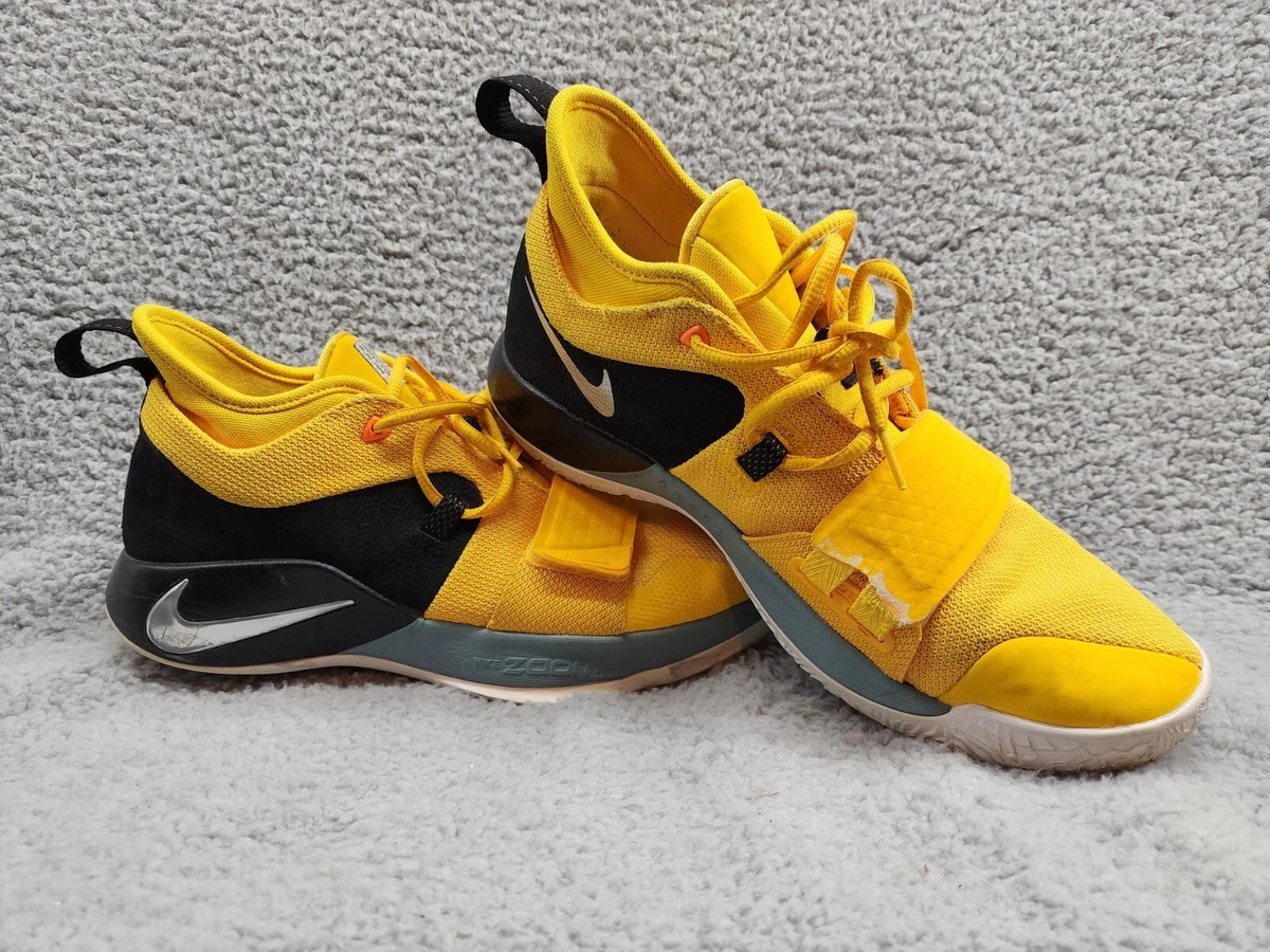 Mens Nike PG 2.5 Moon Exploration Yellow Black Size 11 Paul George