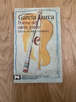 Poema Del Cante Jondo,Federico Garcia Lorca